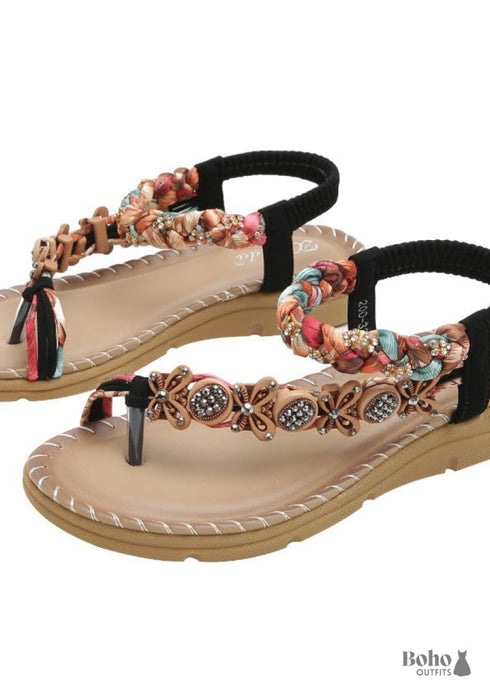Sandalias bohemias chic